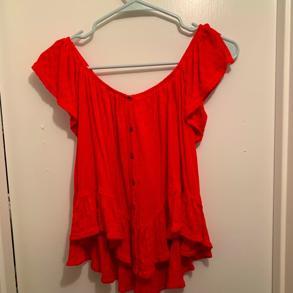 Off shoulder Free people top